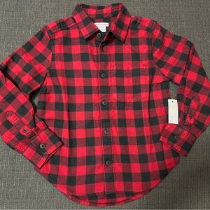 New Classic Buffalo Plaid Flannel Shirt 4/5